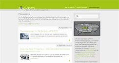Desktop Screenshot of pr.awikom.de