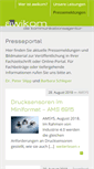 Mobile Screenshot of pr.awikom.de